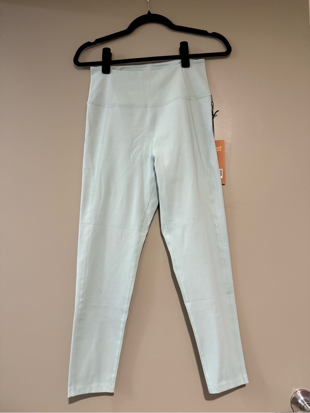 Girlfriend Collective compressive high-rise legging in Glass 23 3/4” medium BNWT